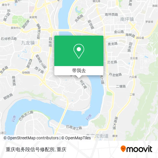重庆电务段信号修配所地图