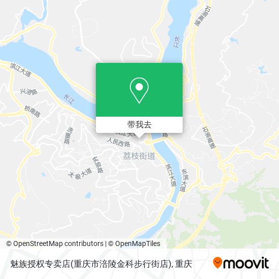 魅族授权专卖店(重庆市涪陵金科步行街店)地图
