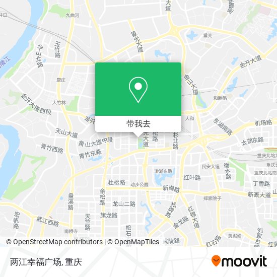 两江幸福广场地图