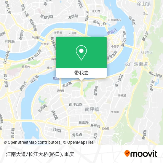 江南大道/长江大桥(路口)地图