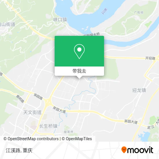 江溪路地图