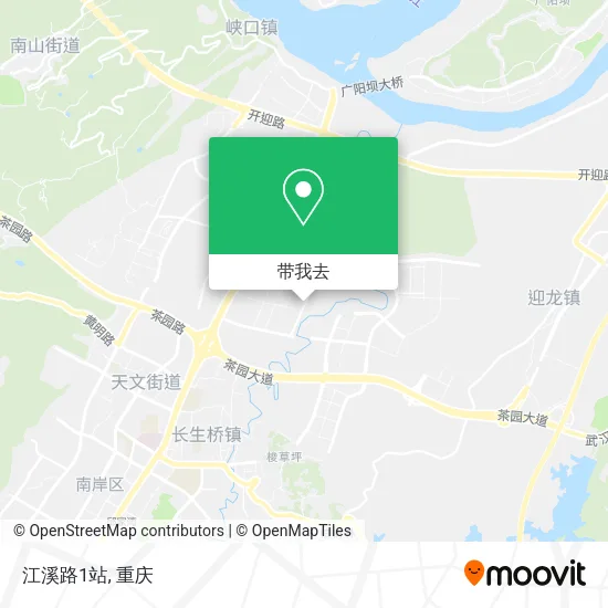 江溪路1站地图