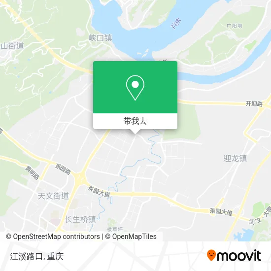 江溪路口地图