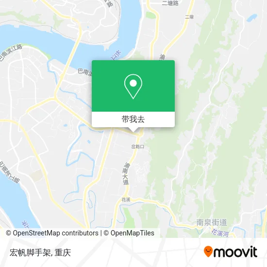 宏帆脚手架地图