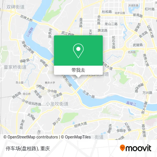停车场(盘桂路)地图