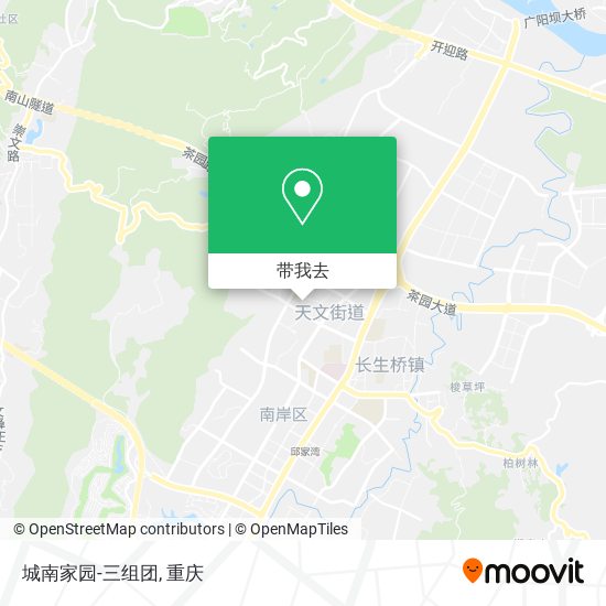城南家园-三组团地图