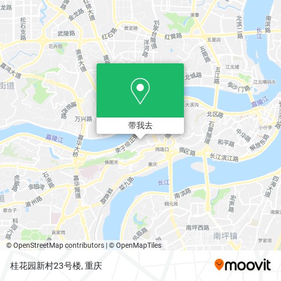 桂花园新村23号楼地图