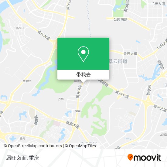 愿旺卤面地图