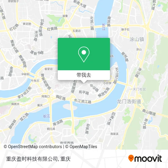 重庆盈时科技有限公司地图