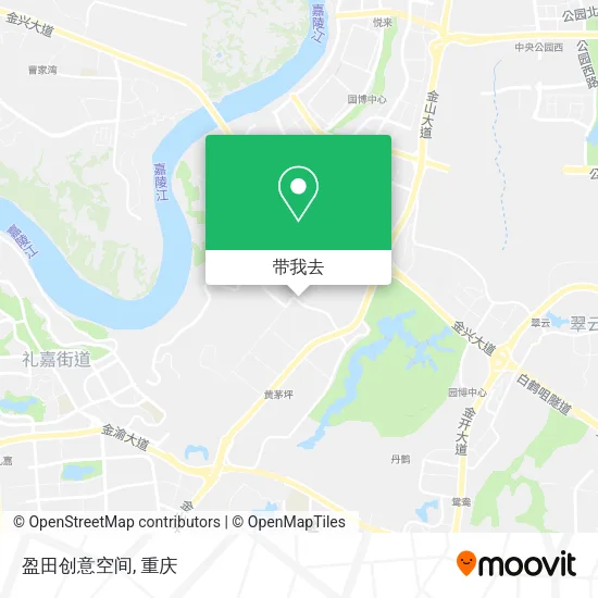 盈田创意空间地图