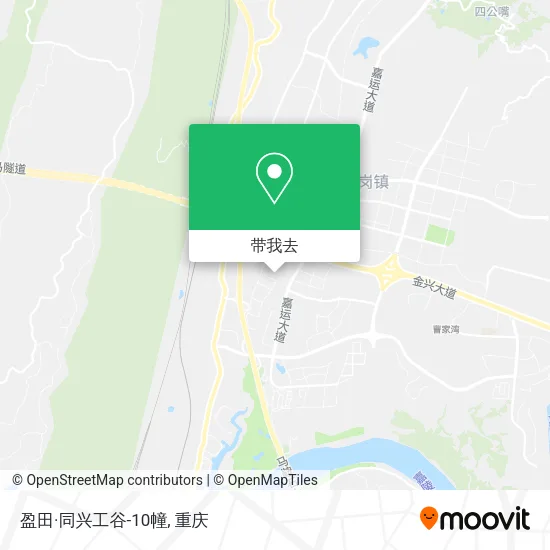 盈田·同兴工谷-10幢地图