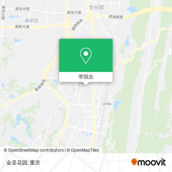 金圣花园地图