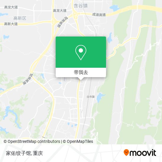 家佑饺子馆地图