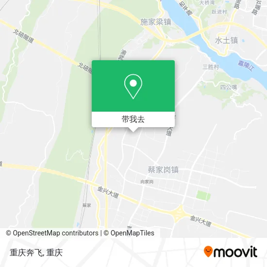 重庆奔飞地图