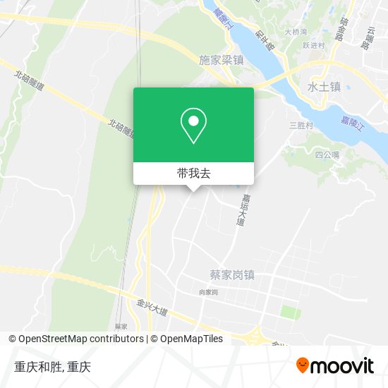 重庆和胜地图