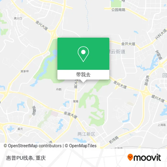 惠普PU线条地图