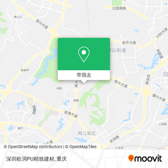 深圳欧润PU精致建材地图