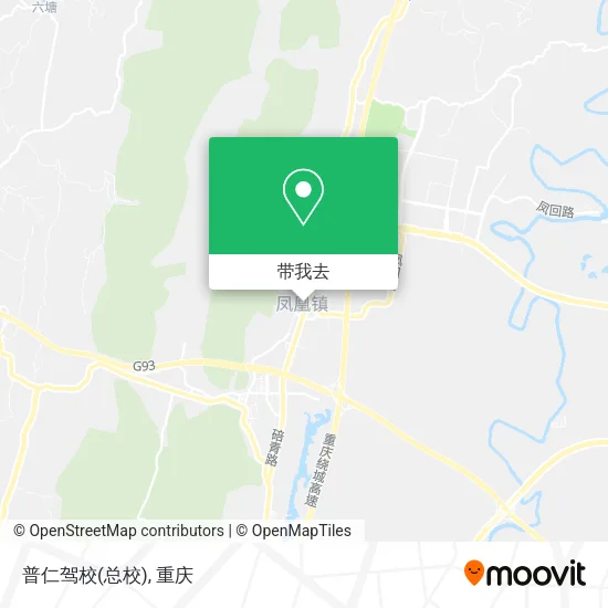 普仁驾校(总校)地图