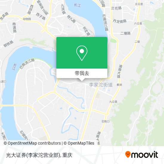 光大证券(李家沱营业部)地图