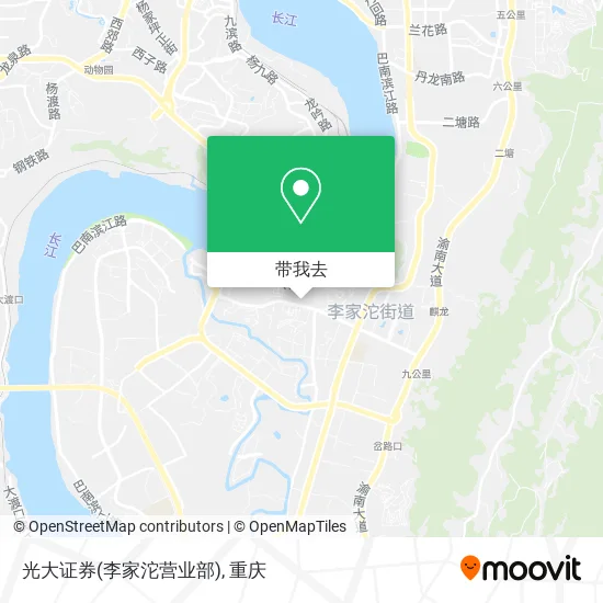 光大证券(李家沱营业部)地图