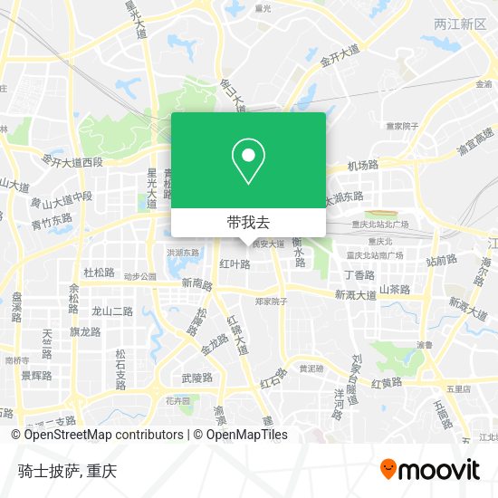 骑士披萨地图