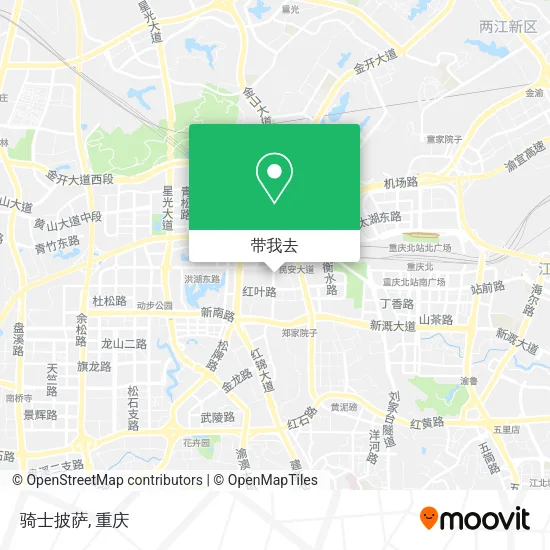 骑士披萨地图