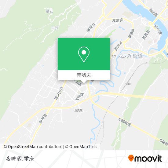 夜啤洒地图