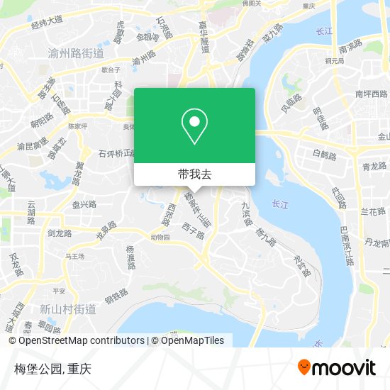 梅堡公园地图