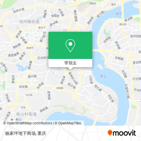 杨家坪地下商场地图