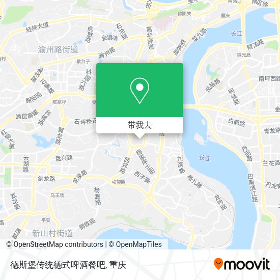 德斯堡传统德式啤酒餐吧地图