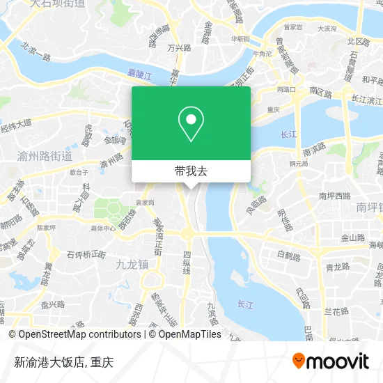 新渝港大饭店地图