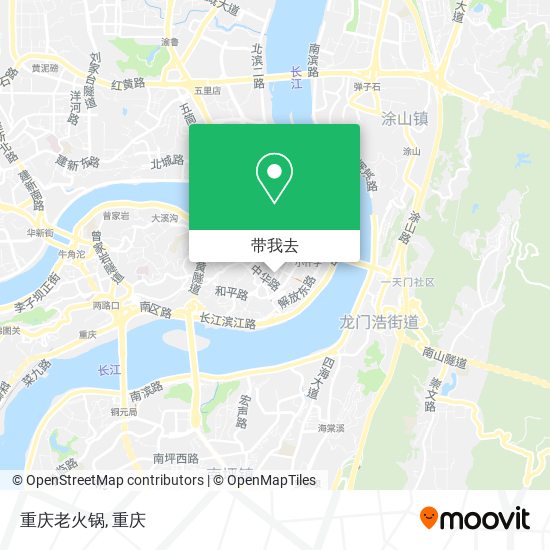 重庆老火锅地图