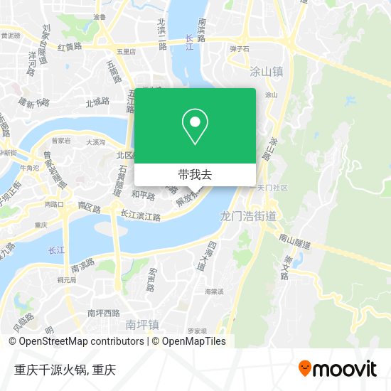 重庆千源火锅地图