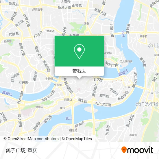 鸽子广场地图