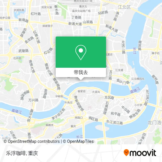 乐浮咖啡地图