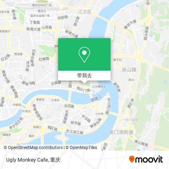 Ugly Monkey Cafe地图