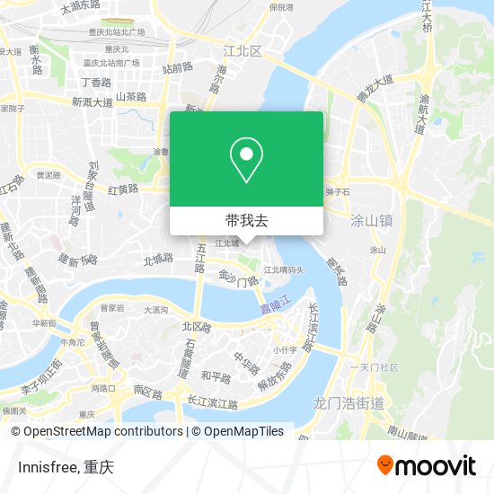 Innisfree地图