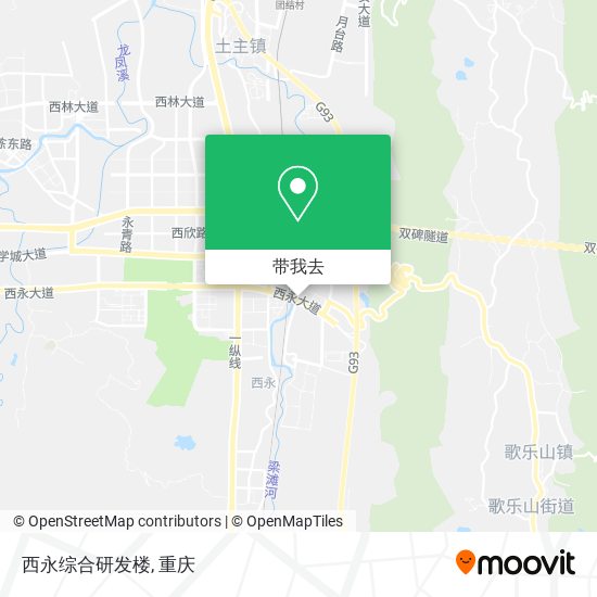 西永综合研发楼地图