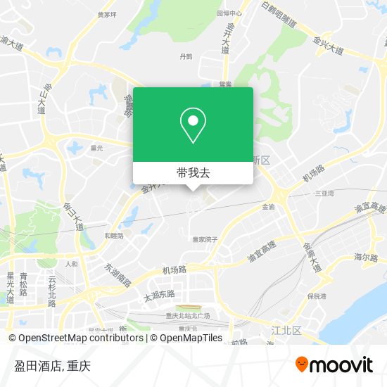 盈田酒店地图