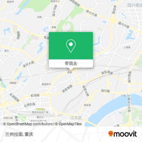 兰州拉面地图