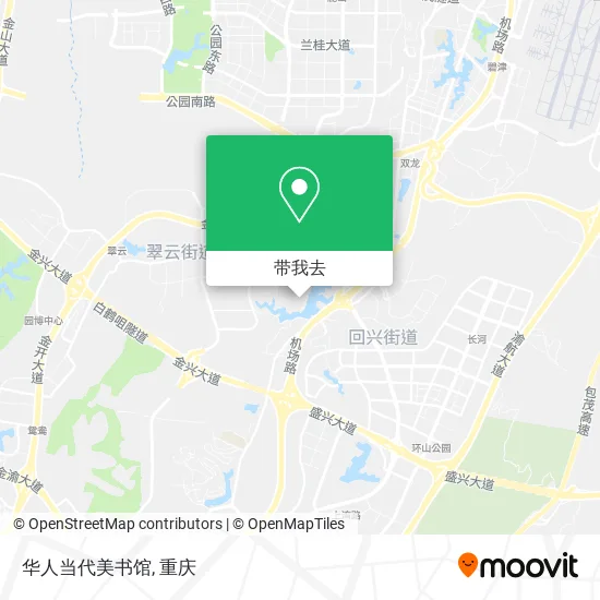 华人当代美书馆地图