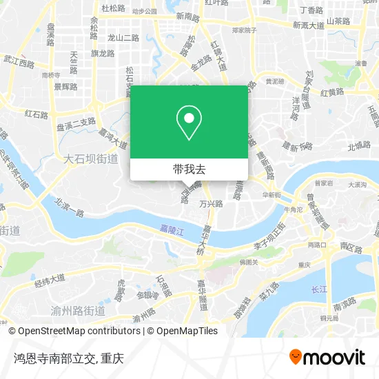 鸿恩寺南部立交地图