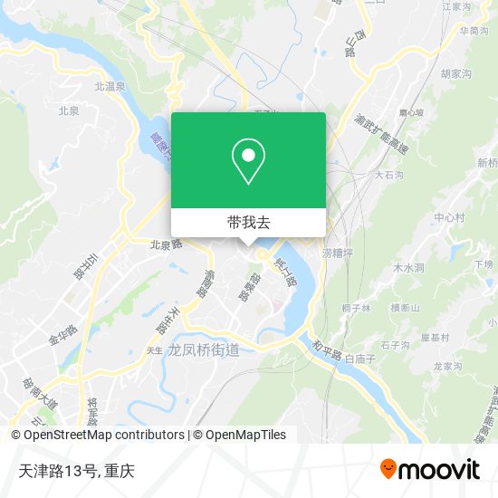 天津路13号地图