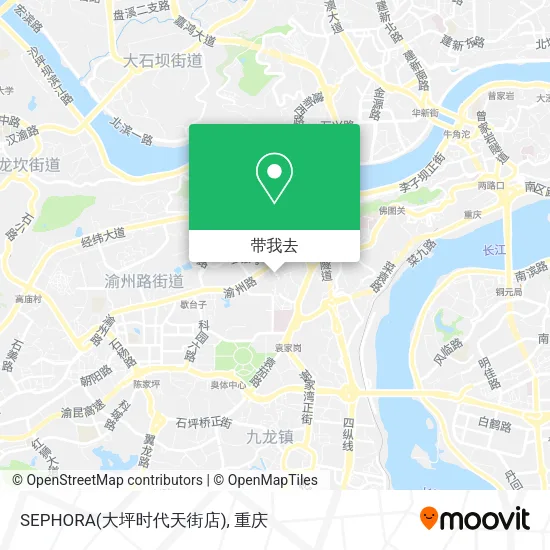 SEPHORA(大坪时代天街店)地图