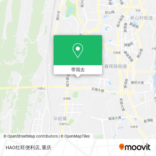 HAO红旺便利店地图