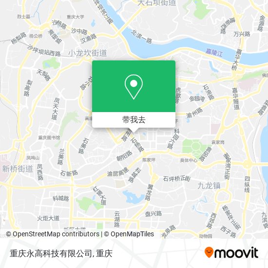 重庆永高科技有限公司地图