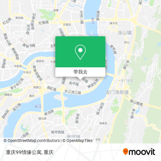 重庆99情缘公寓地图