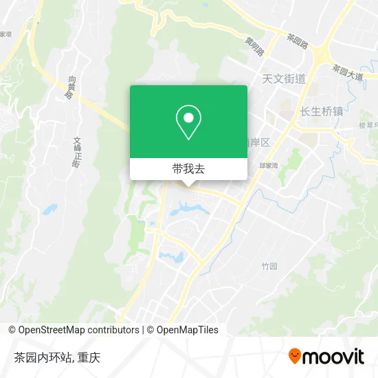 茶园内环站地图