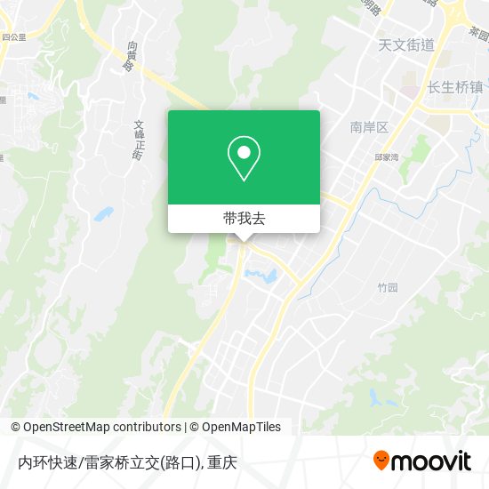 内环快速/雷家桥立交(路口)地图