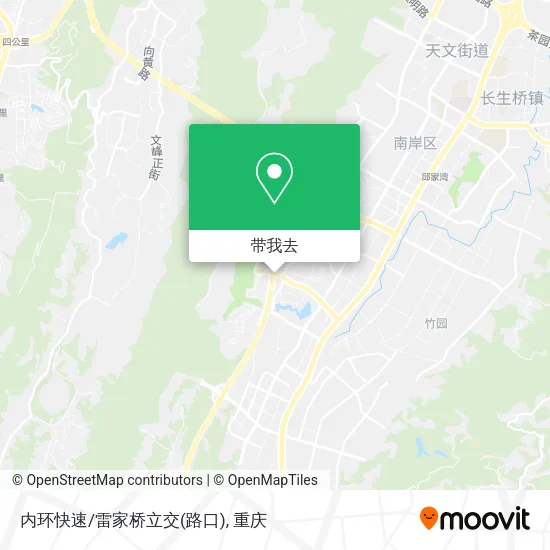 内环快速/雷家桥立交(路口)地图